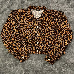 Medium SHEIN Leopard Print Jacket
